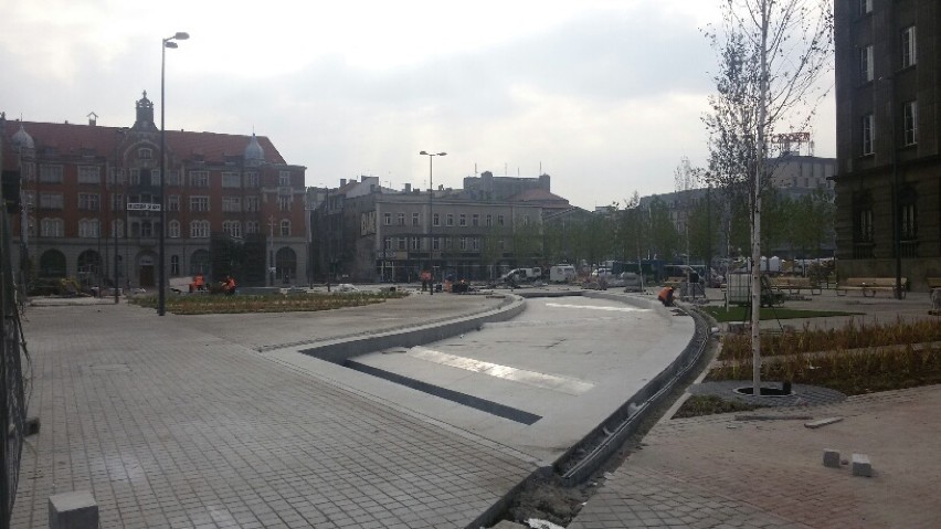 Przebudowa centrum Katowic - trzeci plac nowego rynku