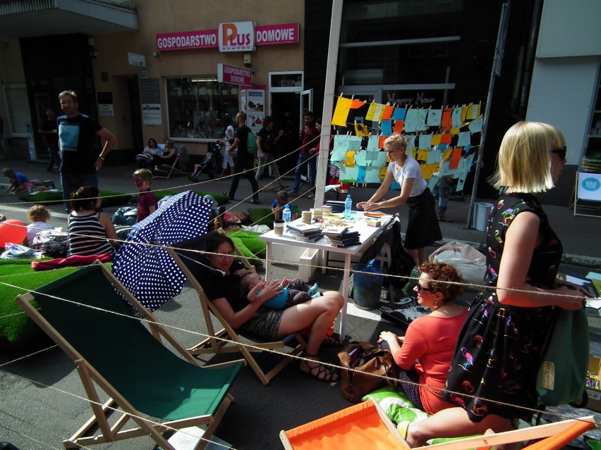 Tak wyglądał "Park(ing) Day" przed rokiem.