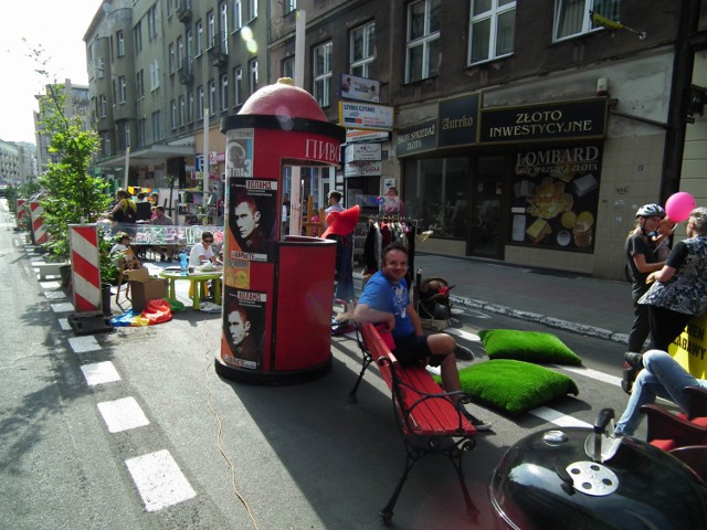 Tak wyglądał "Park(ing) Day" przed rokiem.