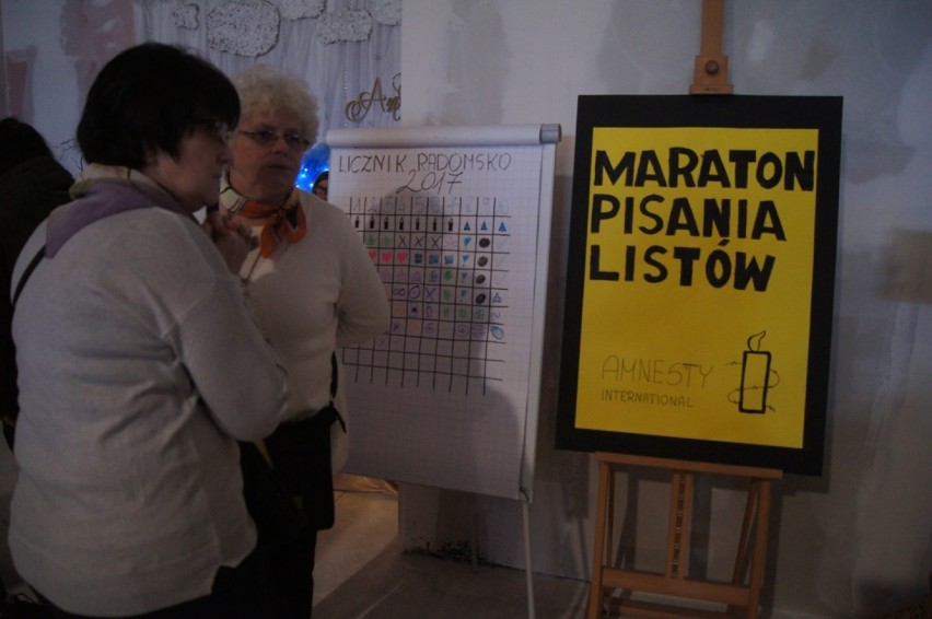 Maraton Pisania Listów Amnesty International w Radomsku