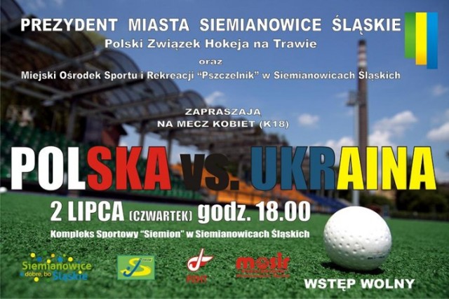Hokej na trawie Siemianowice: Dziś Polacy grają z Ukrainą na KS Siemion