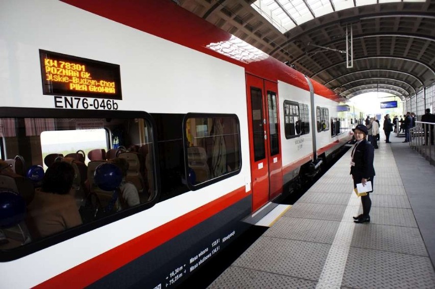 Pociąg "Jubilat" wyruszył z Dworca Letniego w Poznaniu
