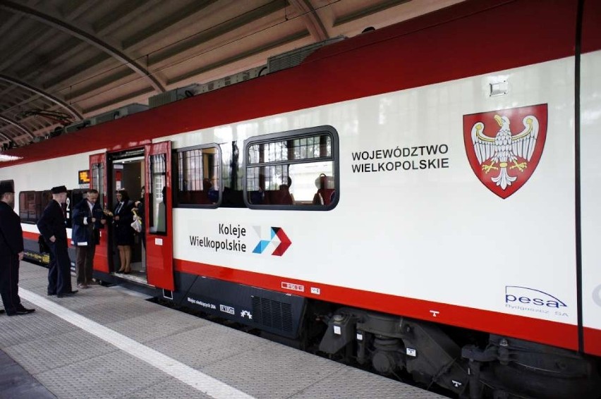 Pociąg "Jubilat" wyruszył z Dworca Letniego w Poznaniu