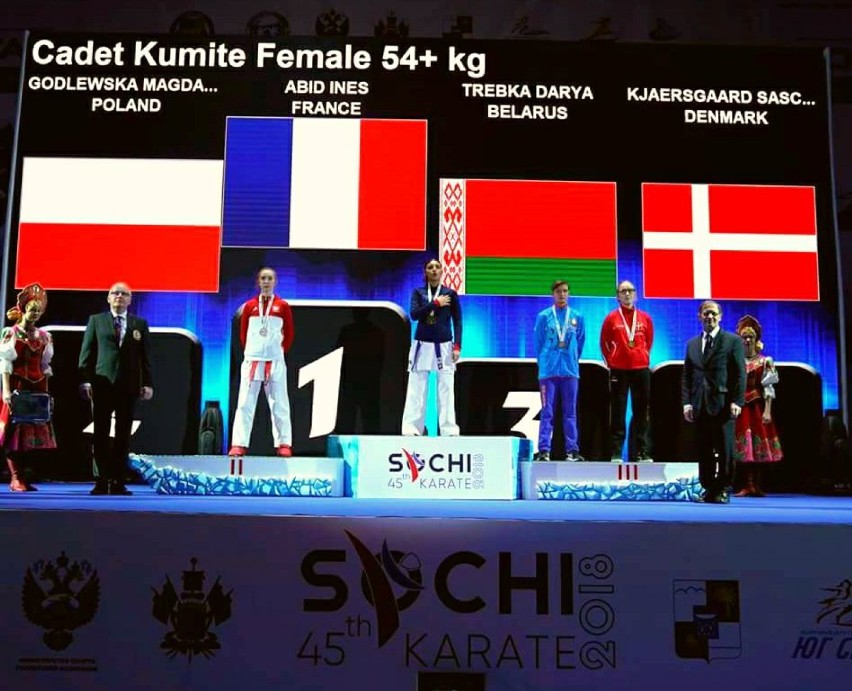 Historyczne medale pleszewskich karateków na Mistrzostwach Europy w Soczi