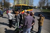 Protest na Bałutach. Mieszkańcy nie chcą autobusu na Szklanej