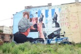 Mural przy ul. Kilińskiego w Łodzi.Rozpoczyna się 2. "Energia Miasta" Fundacji Urban Forms [ZDJĘCIA]