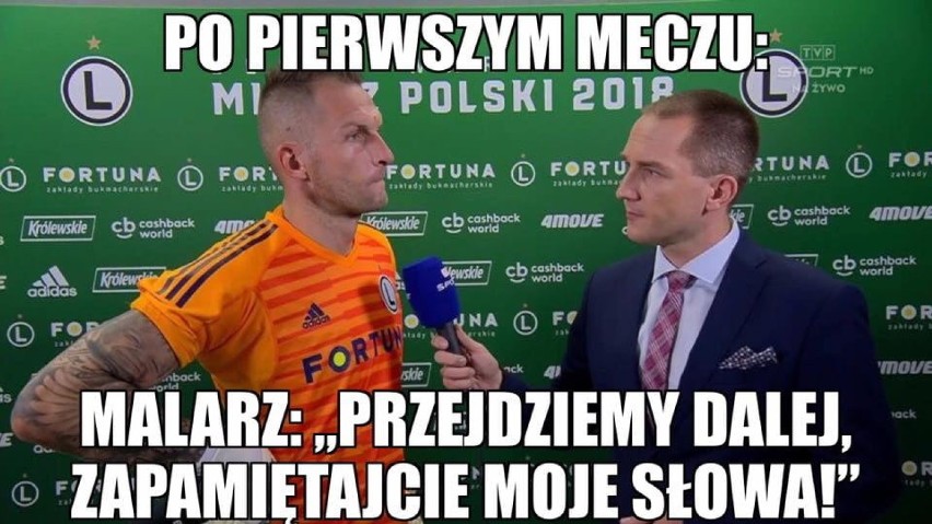 Najlepsze memy po odpadnięciu Legii, Lecha i Jagiellonii z...