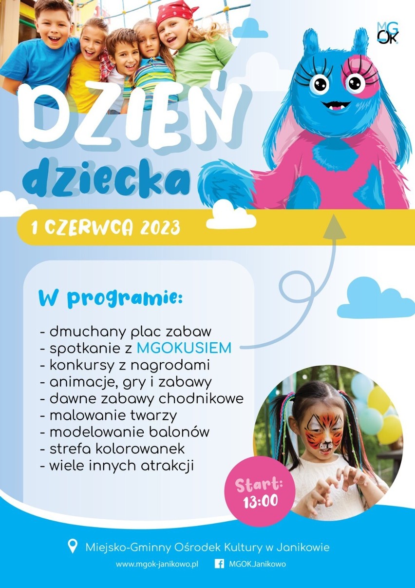 Dzień Dziecka w Inowrocławiu i w powiecie inowrocławskim.