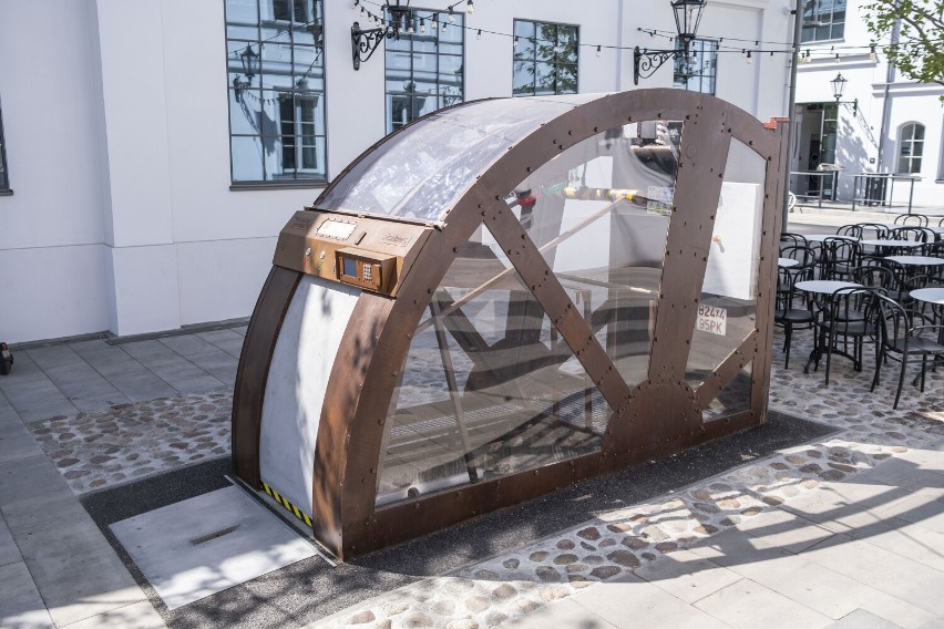 Pierwszy w Polsce automatyczny podziemny parking rowerowy...