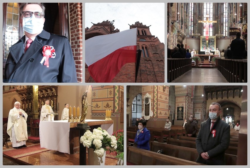 Święto Konstytucji 3 Maja - msza w katedrze we Włocławku