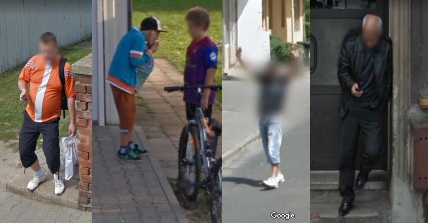 Google Street View w Świebodzinie, zdjęcia były robione w...