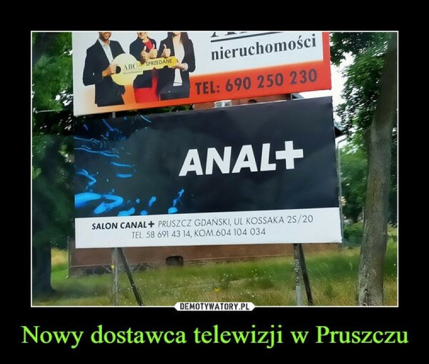 Oto memy o Pruszczu Gdańskim. Z tego śmieje się internet i pruszczanie