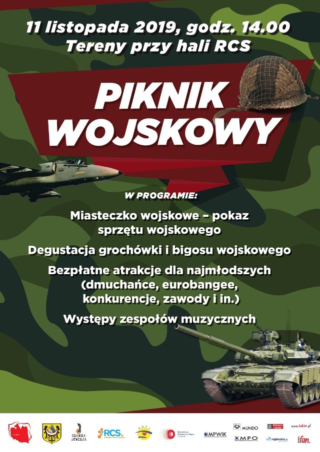 Lubin zaprasza na Święto Niepodległości. Będzie msza, ale też tradycyjny piknik