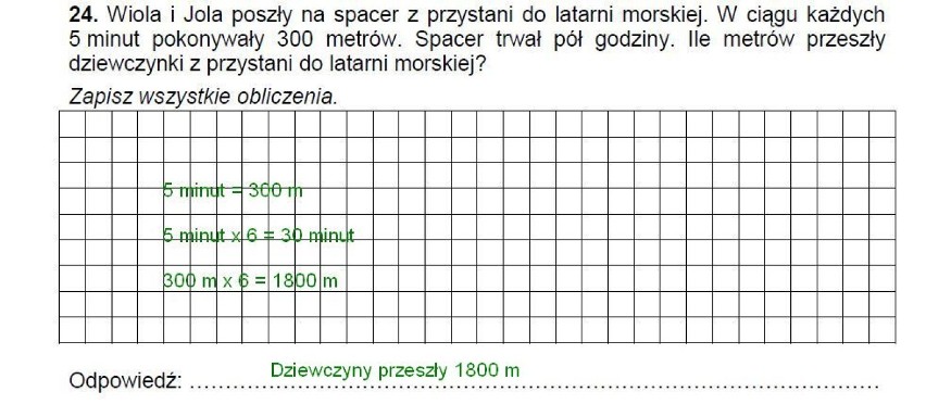 Test szóstoklasisty 2014 z CKE 1.04.2014. Sprawdzian...