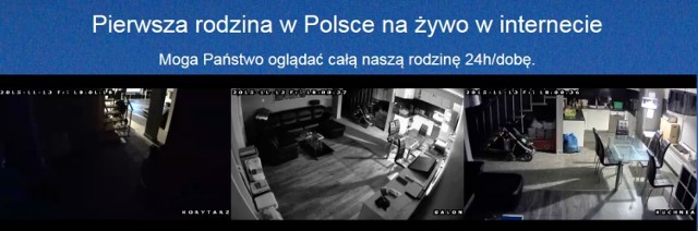 Rodzina z Poznania transmituje swoje życie na żywo w internecie