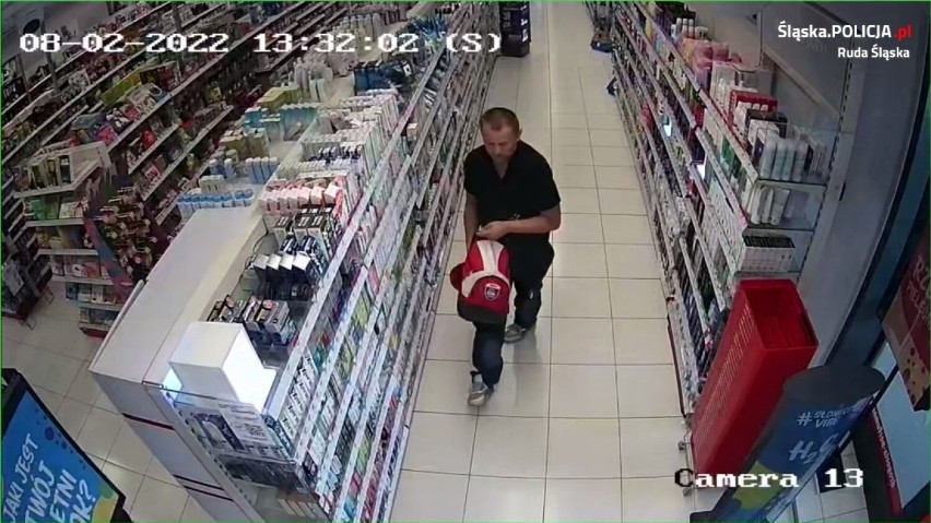 Poszukiwany sprawca kradzież sklepowej.
