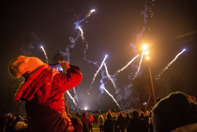 Władysławowo przywitało Nowy Rok - 2017.