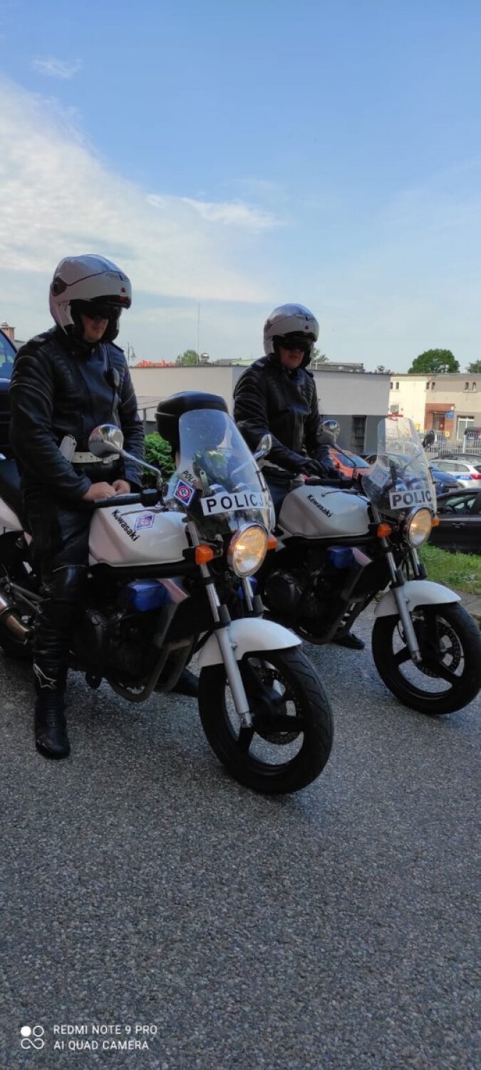 Kwidzyńscy policjanci na motocyklach - to oni połączyli pasję z zawodem [ZDJĘCIA]
