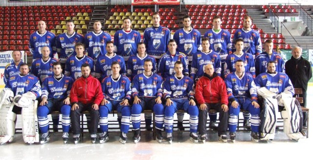 Tak prezentuje się drużyna TH Unia Oświęcim u progu nowego sezonu hokejowego w ekstraklasie.
