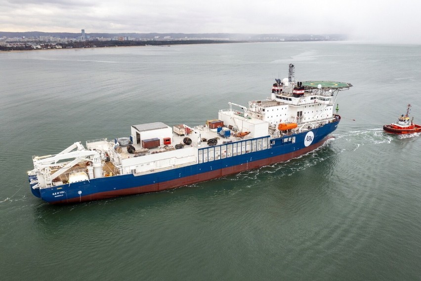 Gdańska Stocznia Remontowa przebudowała statek "offshore" na...