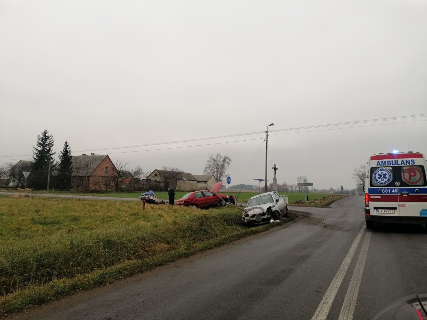 Wypadek w Boniewie w powiecie włocławkim