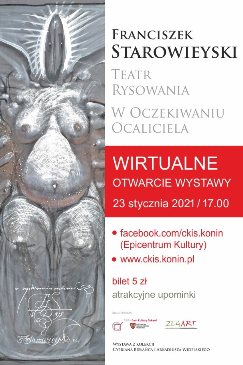 Wystawa ONLINE: Franciszek Starowieyski TEATR RYSOWANIA „W oczekiwaniu Ocaliciela” 