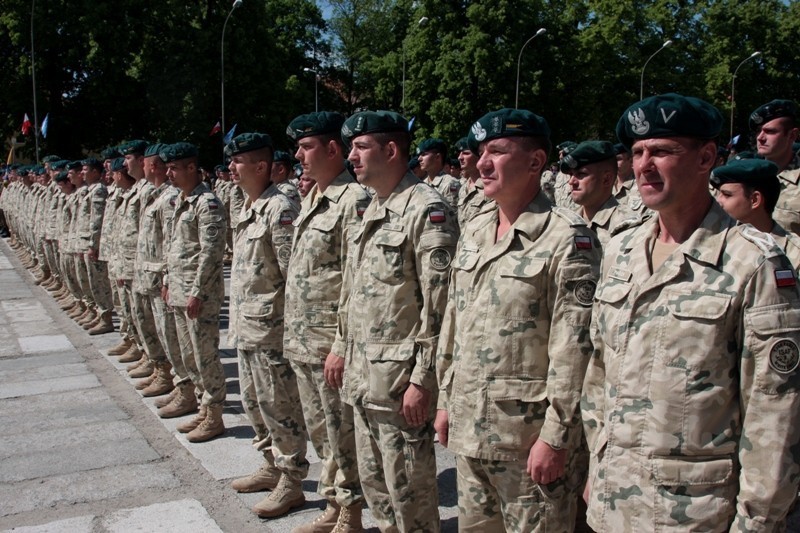 Giżycko: Uroczystości powitania X zmiany Polskiego Kontyngentu Wojskowego w Afganistanie [ZDJĘCIA]