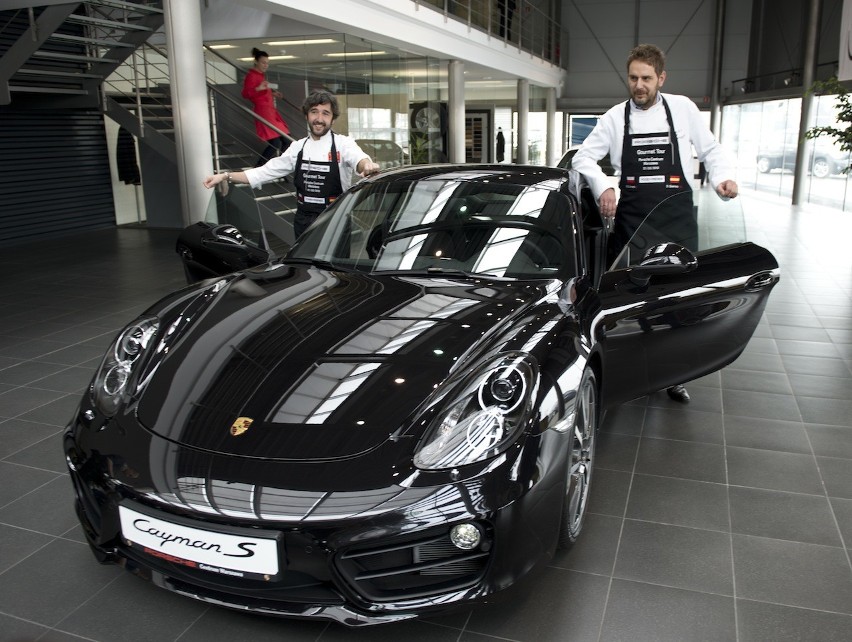 Porsche Gourmet Tour: Kulinarny pokaz kunsztu laureatów gwiazdek Michelin [ZDJĘCIA]