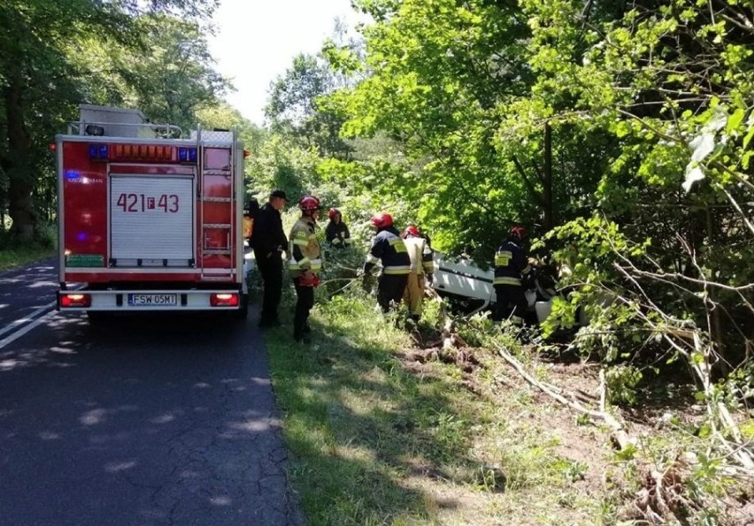 Do wypadku doszło na drodze Skąpe - Cibórz, we wtorek 18...