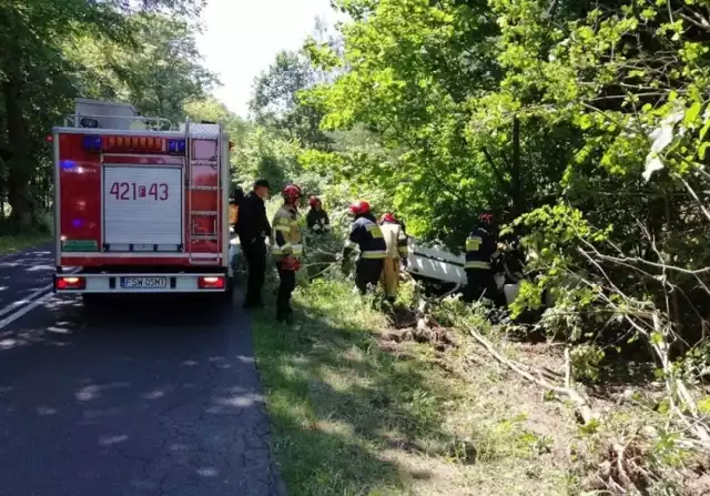 Do wypadku doszło na drodze Skąpe - Cibórz, we wtorek 18 czerwca