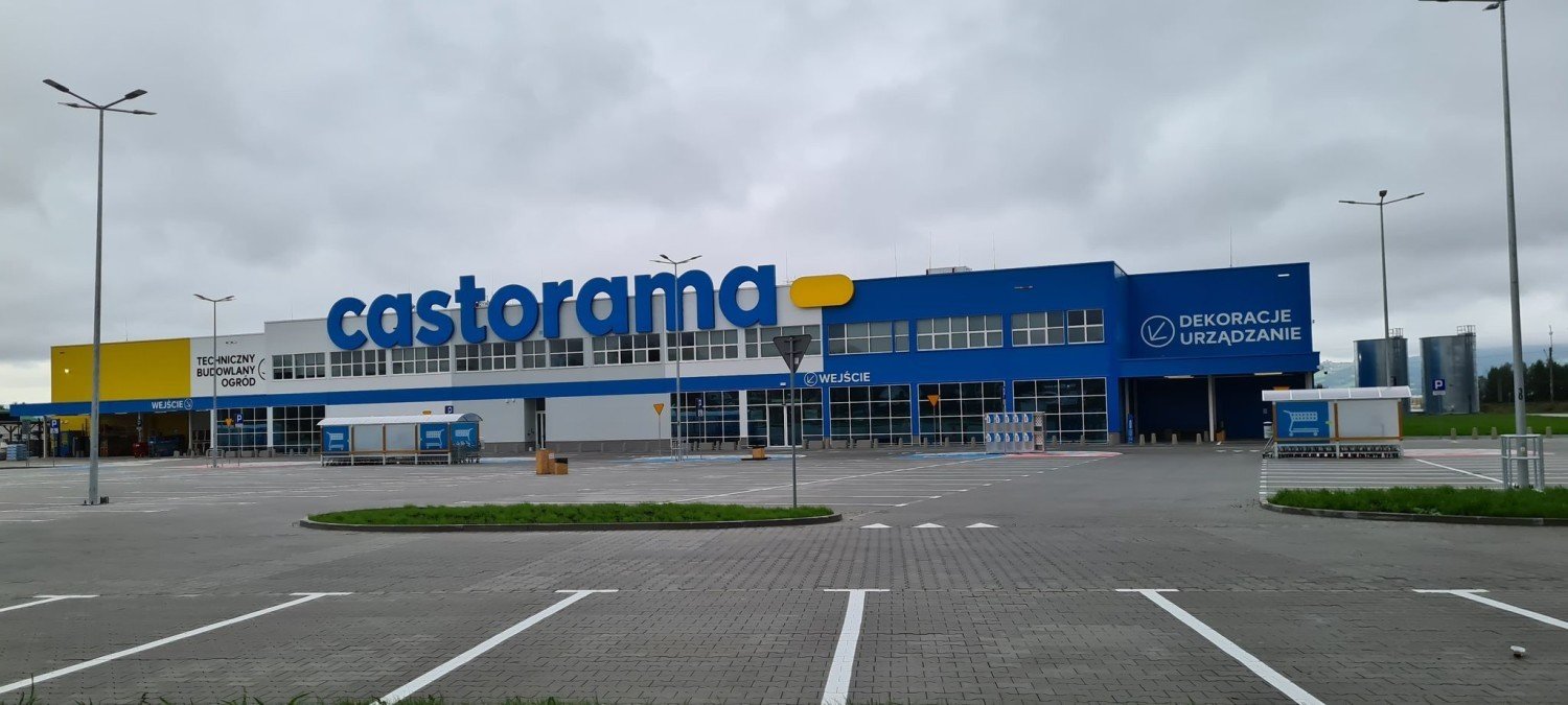 Castorama Nowy Sącz. Kiedy otwarcie marketu przy ul. Węgierskiej? [ZDJĘCIA]  | Nowy Sącz Nasze Miasto