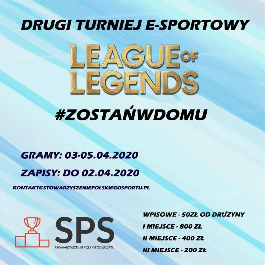 E-sportowy turniej League of Legends i zbiórka pieniędzy na ...