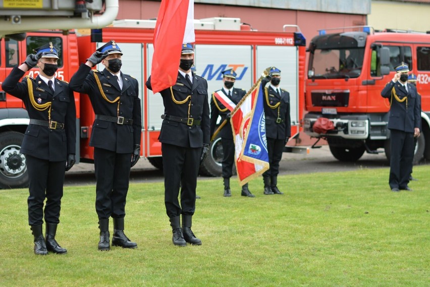 Dzień Strażaka w Goleniowie. Uroczysta zbiórka i medale