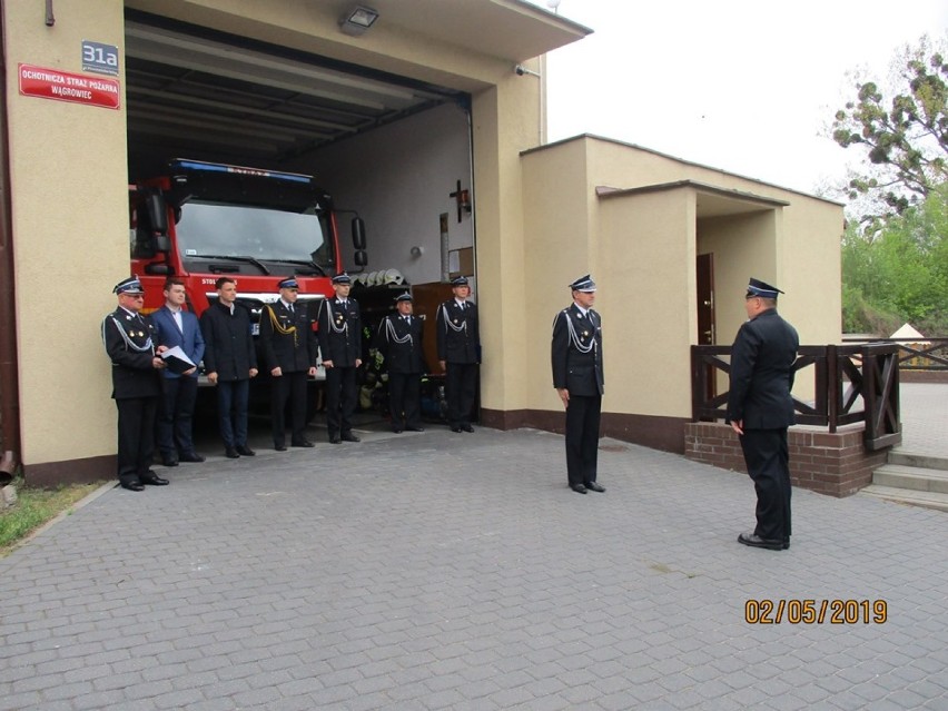 Obchody dnia strażaka w OSP w Wągrowcu. Uroczystość była okazją do wręczenia odznaczeń 