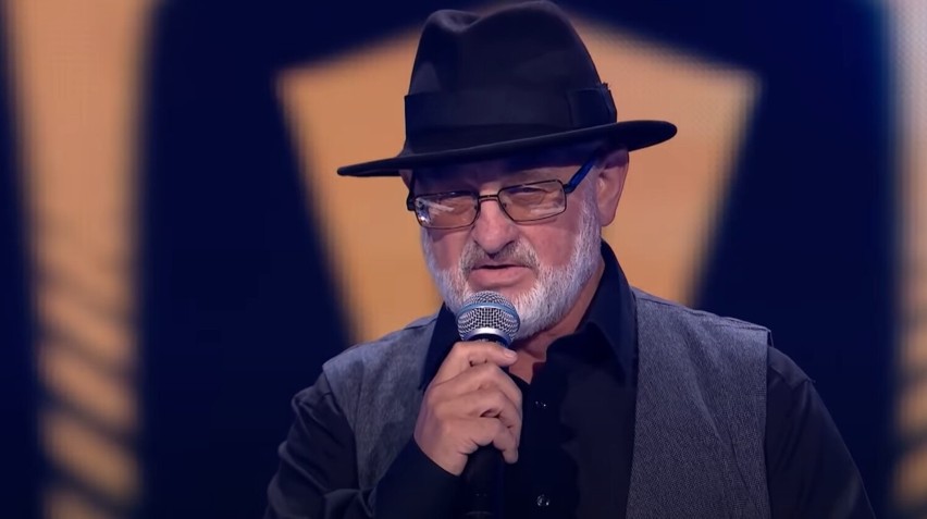 Andrzej Biliński z Kudowy-Zdroju zachwycił jurorów The Voice Senior 