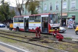 Tramwaj wykoleił się w centrum Częstochowy. Będą utrudnienia w ruchu