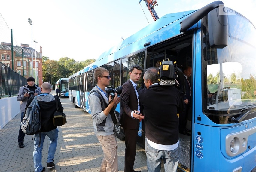 W Szczecinie testowano elektryczne autobusy [zdjecia] 