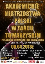  Klub Sportowego Tańca Towarzyskiego „IMPULS” zaprasza na mistrzostwa!