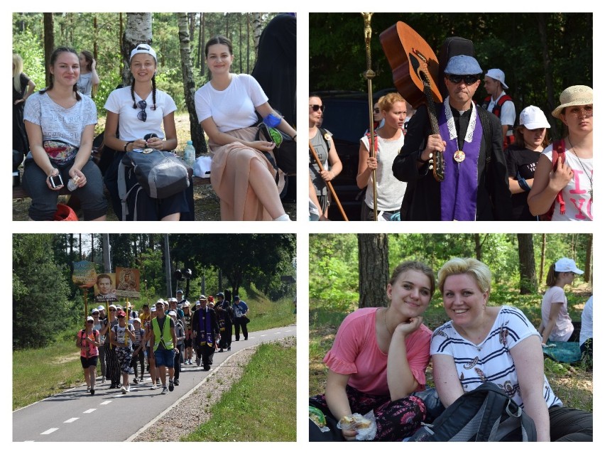 39. Pielgrzymka Różanostocka 2019. Pierwszy dzień drogi pątników. Przystanek w Świętej Wodzie (zdjęcia)