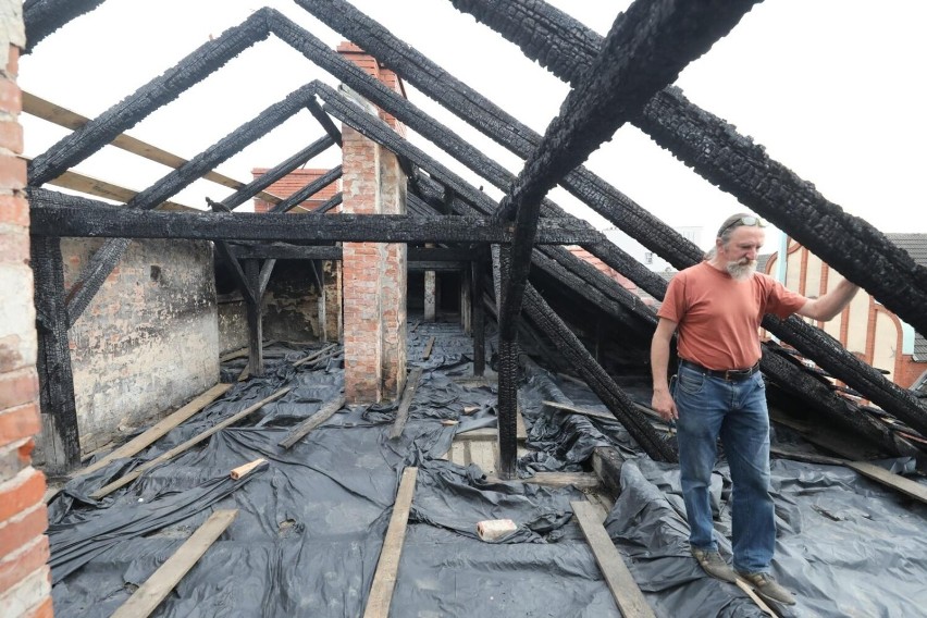 Kamienica pod Orłem w Zabrzu - do pożaru doszło 1 lutego....