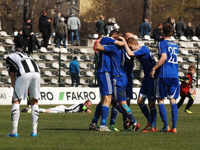 Piłka nożna. Sandecja znów traci punkty [ZDJĘCIA, I liga]