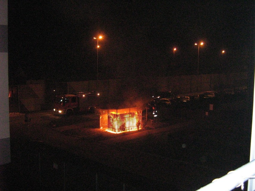 Kraków: wielki pożar śmietnika na Bujaka [ZDJĘCIA]