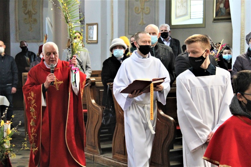 Tak wyglądała Niedziela Palmowa w kościele pw. św. Andrzeja...