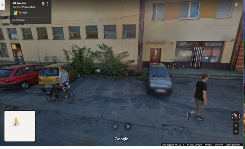 Poniec i jego mieszkańcy na Google Street View. Rozpoznajecie siebie lub swoich znajomych? [ZDJĘCIA] 