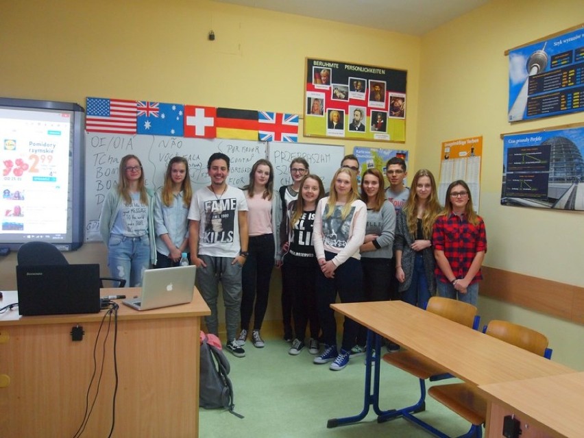 Uczniowie ZSP i Gimnazjum w Sierakowicach wzięli udział w warsztatach językowych