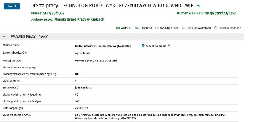 Najnowsze oferty pracy w Kielcach - można sporo zarobić! Sprawdź na jakich stanowiskach?