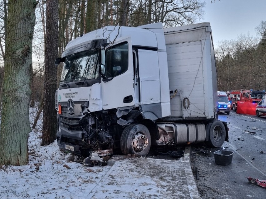 Wypadek w Parkowie. Dwie osoby nie żyją [ZDJĘCIA]