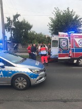 Wypadek na ulicy Złotej w Zduńskiej Woli. Potrącone dziecko