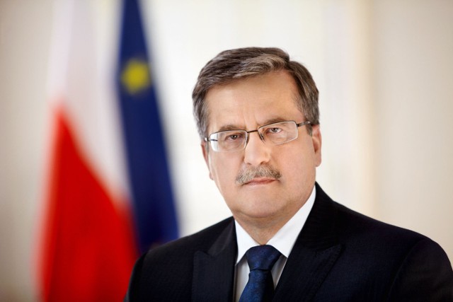 Prezydent Rzeczpospolitej Polskiej, Bronisław Komorowski.