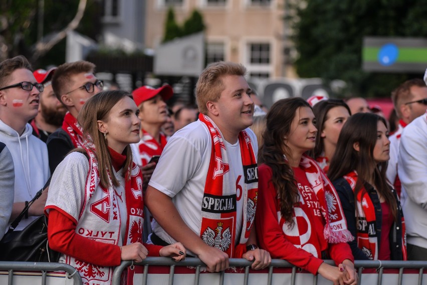 Strefa kibica w Gdańsku. Razem przeżywaliśmy porażkę Polaków [zdjęcia]